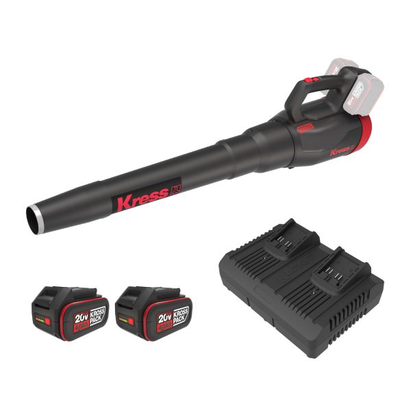 Startset KRESS KG584.9 40V accu bladblazer 900m³/u luchtverplaatsing